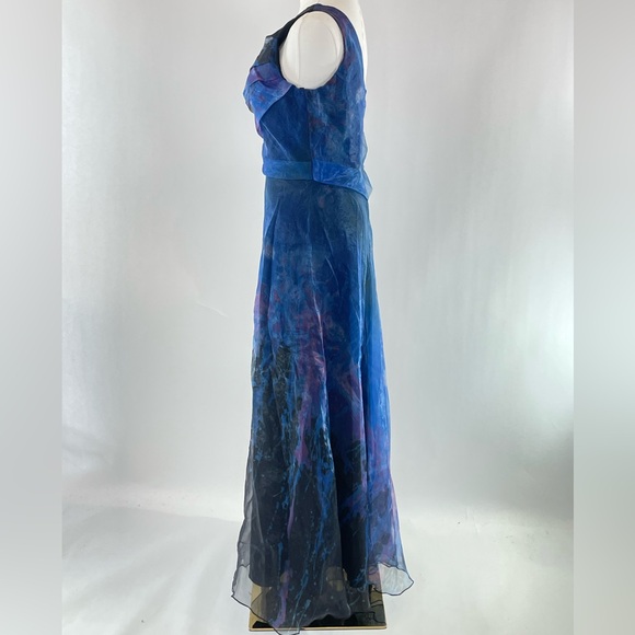 Rene Ruiz Collection, Blue Organza Gown, 2 - Picture 12 of 17